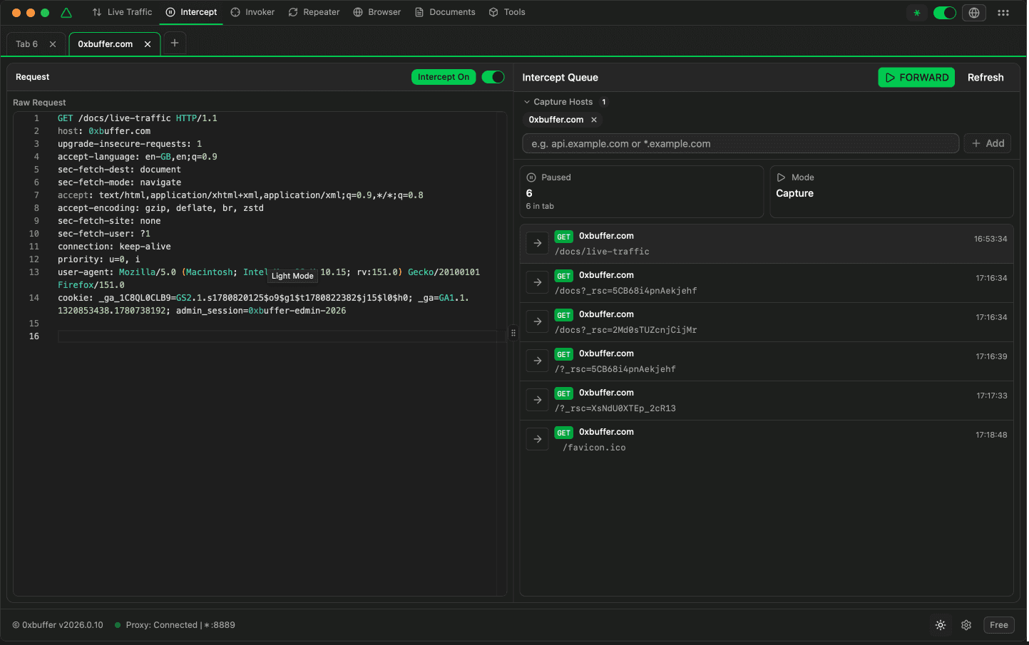 Intercept overview